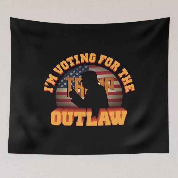 Item preview, I'm Voting For The Outlaw - 2024 Election designed and sold by Whimsical  Thinker.