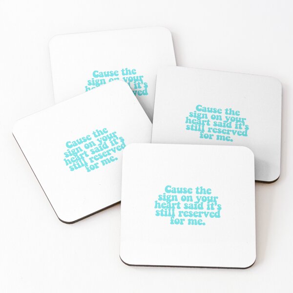 Item preview, Cause the sign on your heart said it's still reserved for me.  designed and sold by CharmStudio.