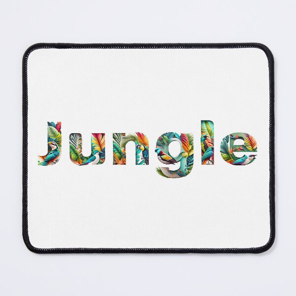 Item preview, Jungle Text Deco 1 designed and sold by 3dvirtualand.