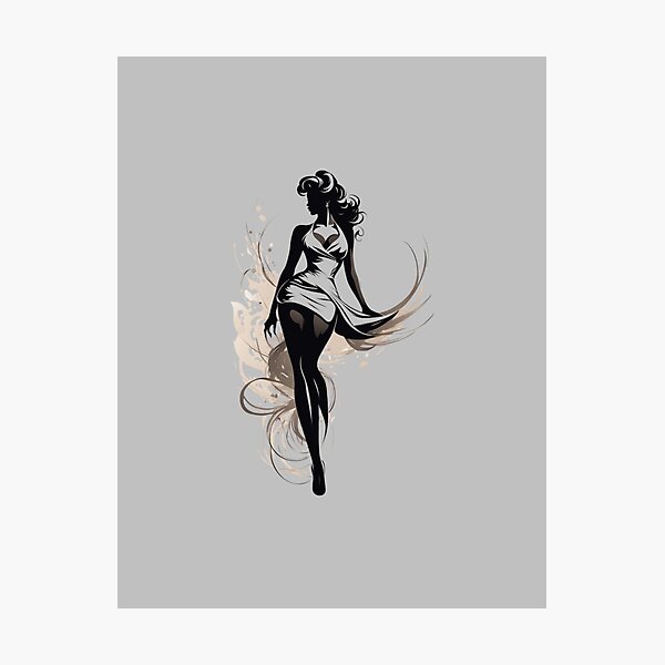 Item preview, Illustration of a Woman #16 designed and sold by DesignsbyDugar.