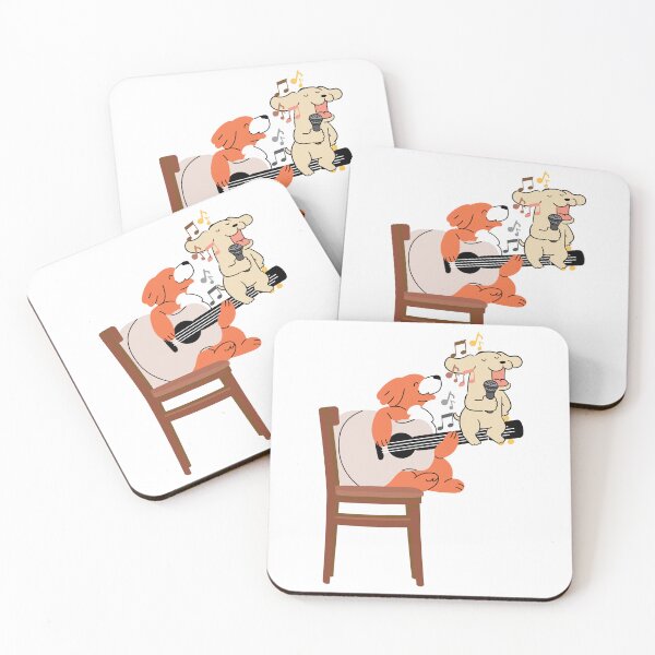 Item preview, Funny dogs singing designed and sold by Abdelillah10.