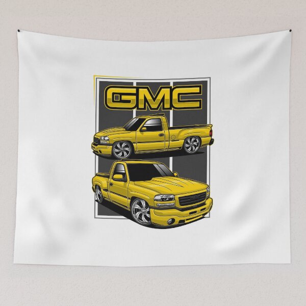 Item preview, GMC Sierra Yellow designed and sold by vektoranda.