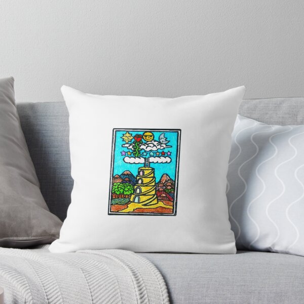 Item preview, Sun, Moon, and Star above the Tower designed and sold by RhiSun505.