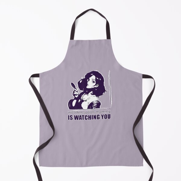 Item preview, wooden spoon mommy IS WATCHING YOU designed and sold by heyrelaxbro.