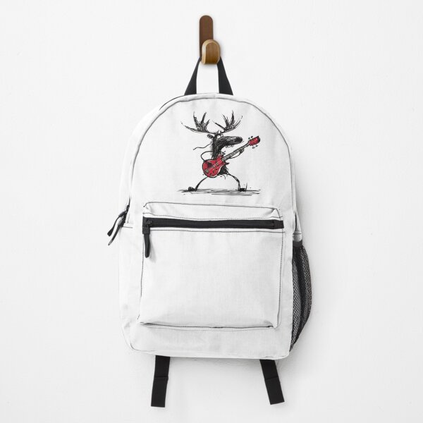 Item preview, Harmonious Homeware & Apparel: Moose Playing Bass Guitar Collection designed and sold by ThePurpleMelon.