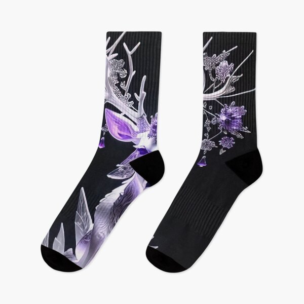Item preview, Deer Night Purple designed and sold by MarinaChristian.