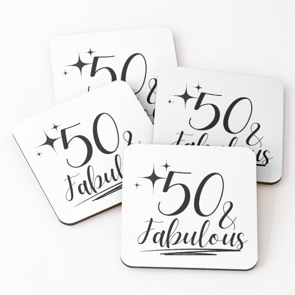 Item preview, 50 and Fabulous - Happy 50th Birthday Celebration designed and sold by highflycrafts.