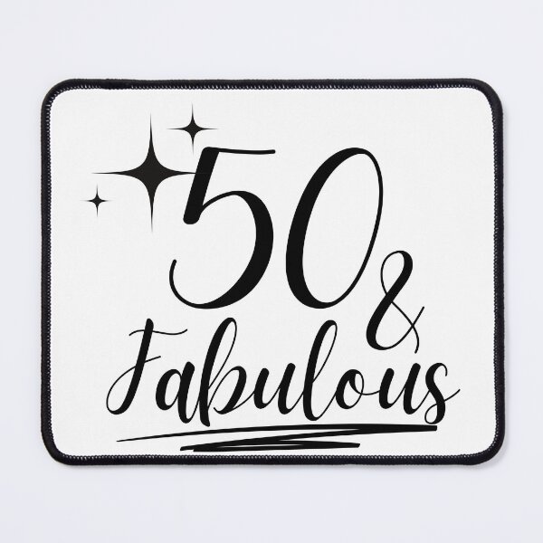 Item preview, 50 and Fabulous - Happy 50th Birthday Celebration designed and sold by highflycrafts.