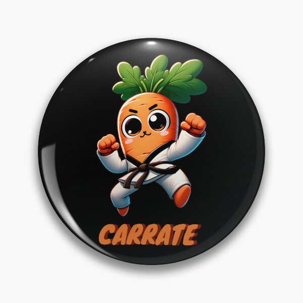 Item preview, Carrate Karate Carrot Cute & Funny Training Pun Teacher Trainee Trainor designed and sold by smartrocket.
