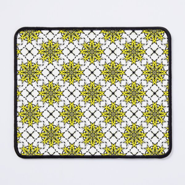Item preview, Bizarre Geometric Seamless Pattern Yellow Black White designed and sold by taiche.