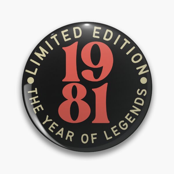 Item preview, vintage 1981 limited edition, birthday gift 1981 designed and sold by vintage-years.