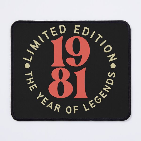 Item preview, vintage 1981 limited edition, birthday gift 1981 designed and sold by vintage-years.