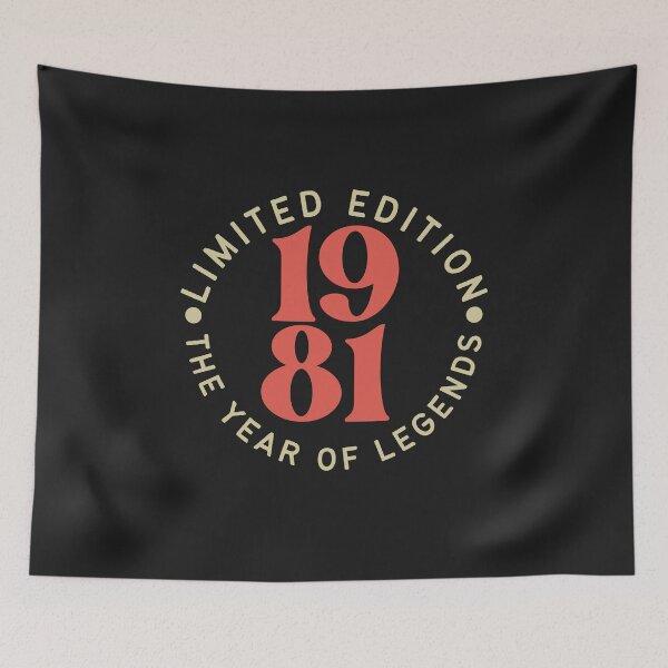 Item preview, vintage 1981 limited edition, birthday gift 1981 designed and sold by vintage-years.