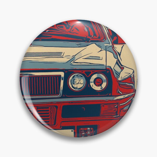 Artikelvorschau, Zeichnung | Lancia Delta Icon entworfen und verkauft von TeeFuel.