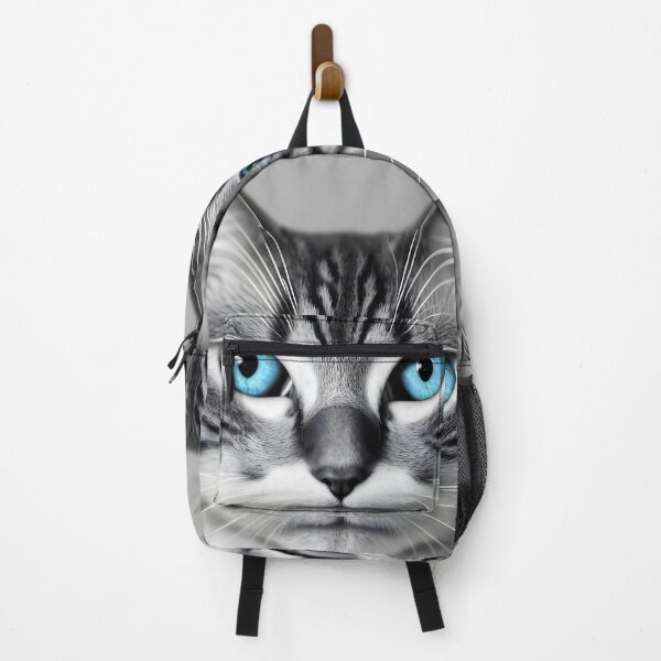 Item preview, Black and white cat - Modern digital art designed and sold by Ai-michiart.