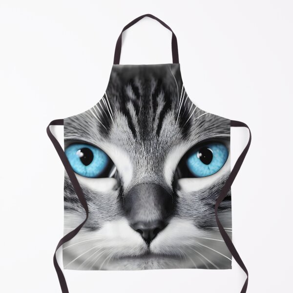 Item preview, Black and white cat - Modern digital art designed and sold by Ai-michiart.