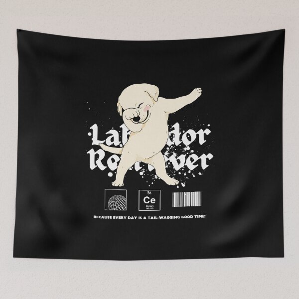Item preview, Labrador retriever : because every day is a tail-wagging good time designed and sold by Peerless-Prime.