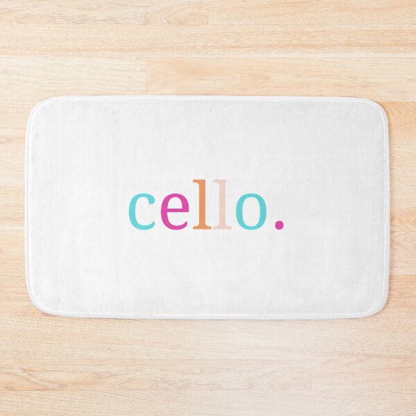 Item preview, Cello blue pink single word designed and sold by artdesignbysam.