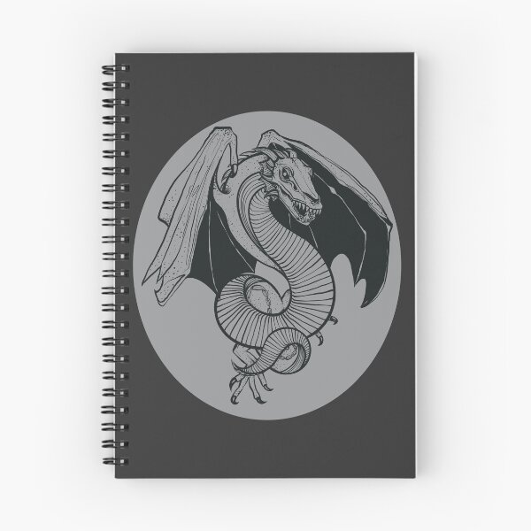 Item preview, Serpentes Wyvern - Ink Oval designed and sold by TeaAragonArt.