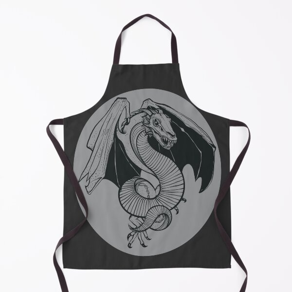 Item preview, Serpentes Wyvern - Ink Oval designed and sold by TeaAragonArt.