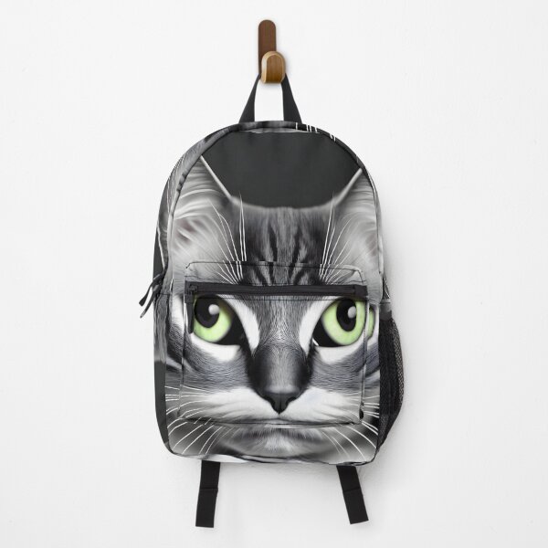 Item preview, Black and white cat - Modern digital art designed and sold by Ai-michiart.