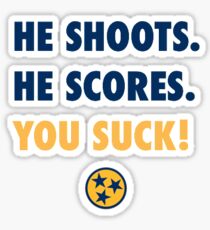 YOU SUCK! Sticker