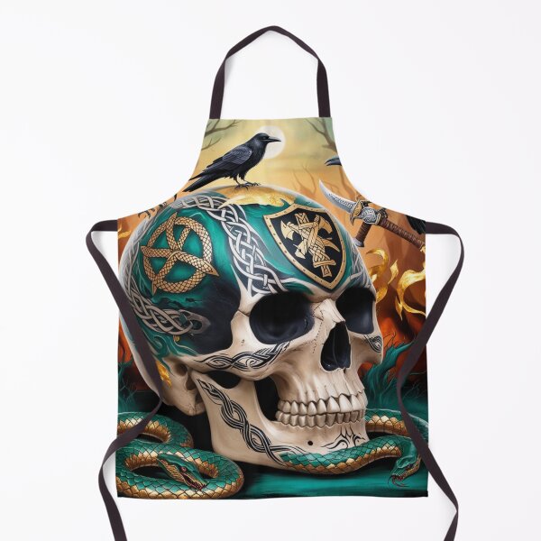 Item preview, viking skull designs designed and sold by 7Frank7.