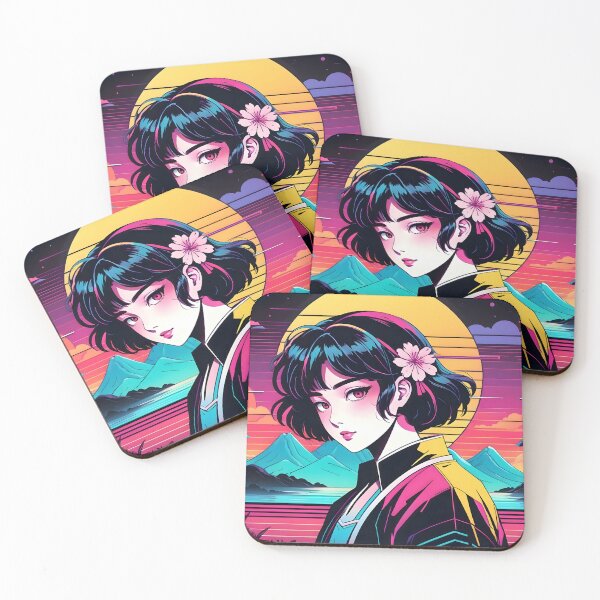 Item preview, Retro Synthwave Summer Aesthetic Design designed and sold by papi1998.