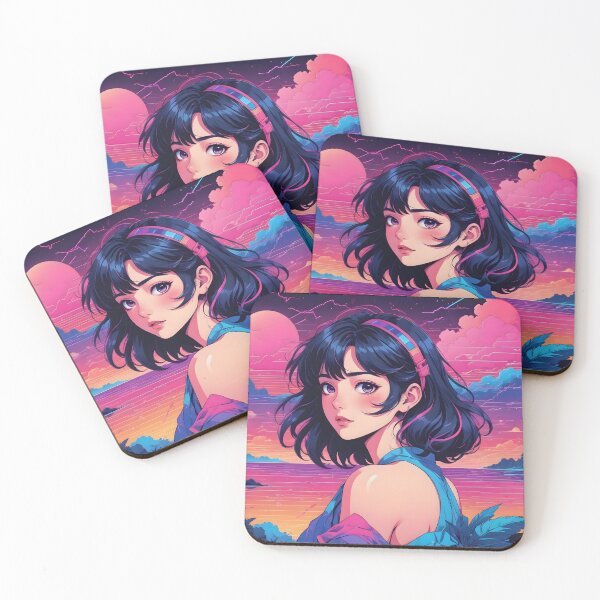 Item preview, Retro Synthwave Summer Aesthetic Design designed and sold by papi1998.