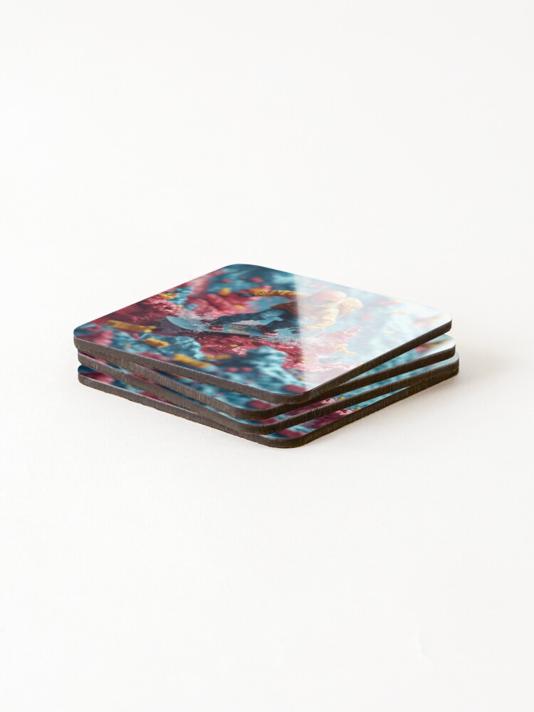 Thumbnail 4 of 5, Coasters (Set of 4), Take Risks designed and sold by Soto375.