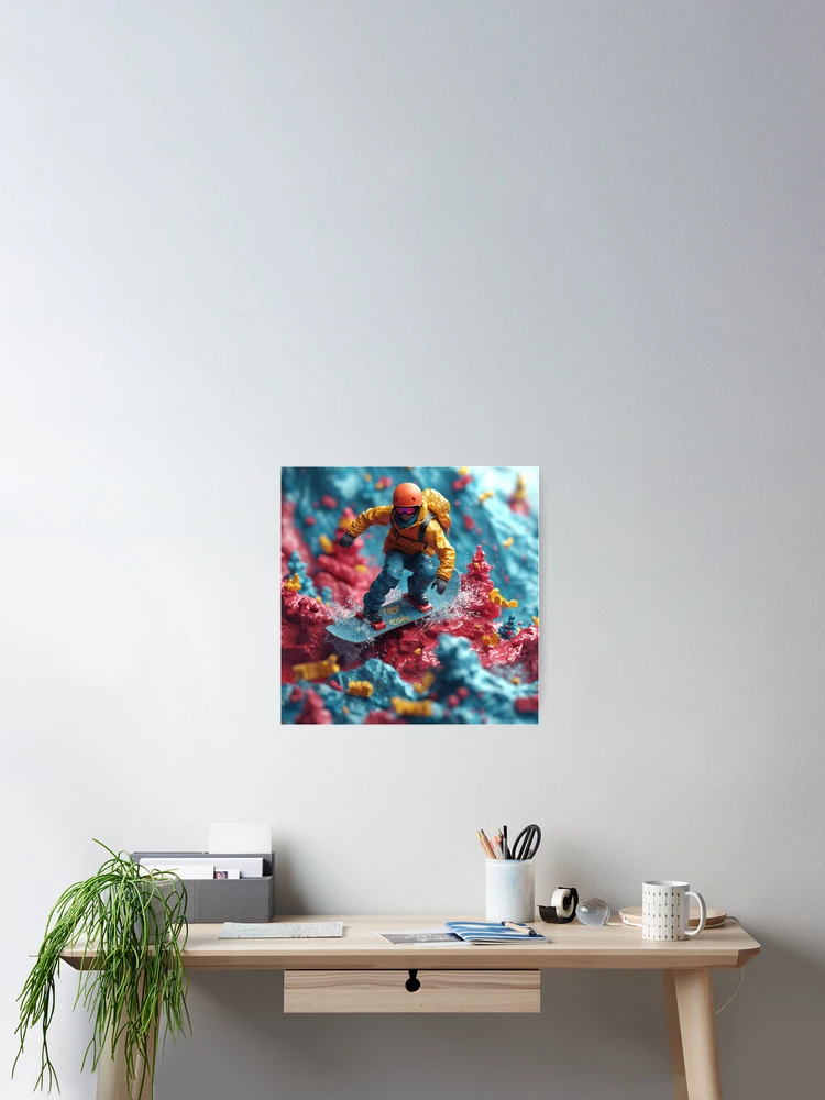 Thumbnail 2 of 3, Poster, Take Risks designed and sold by Sototos® ⭐⭐⭐⭐⭐.