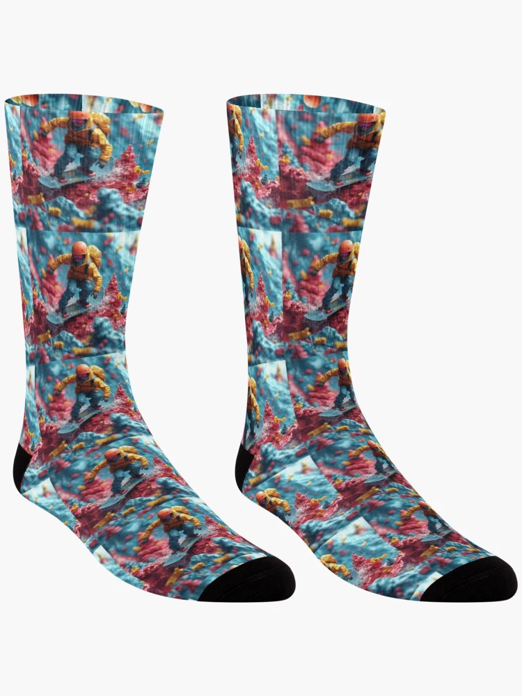 Thumbnail 3 of 5, Socks, Take Risks designed and sold by Sototos® ⭐⭐⭐⭐⭐.