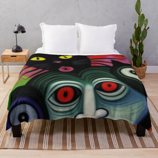 Item preview, Abstract Cat Art designed and sold by TheDarkWardrobe.