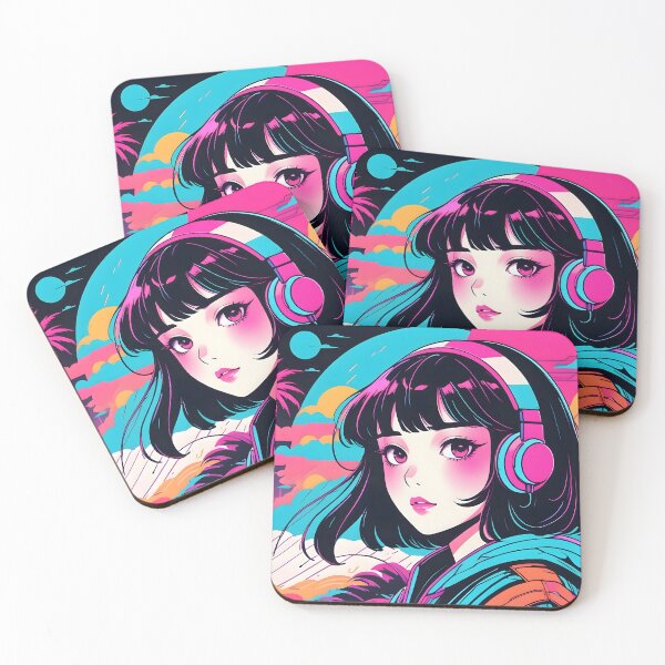 Item preview, Retro Synthwave Summer Aesthetic Design designed and sold by papi1998.