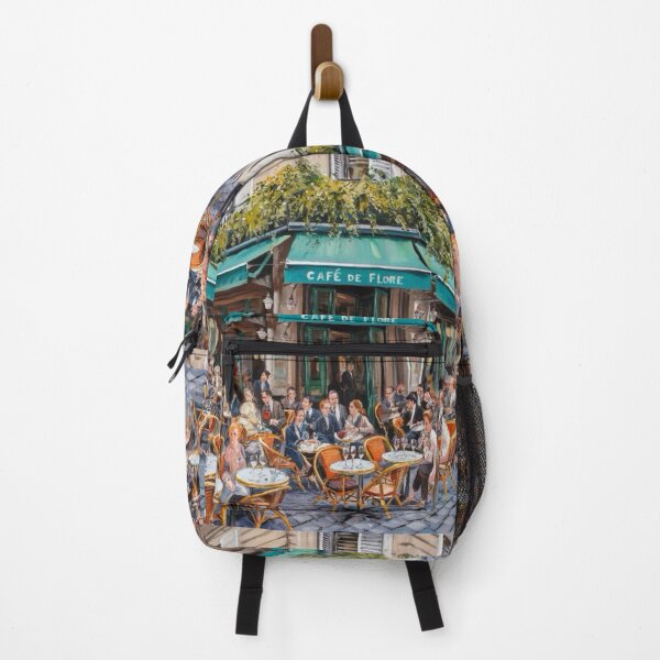 Item preview, Vibrant Café de Flore in Paris designed and sold by CARRAANN.