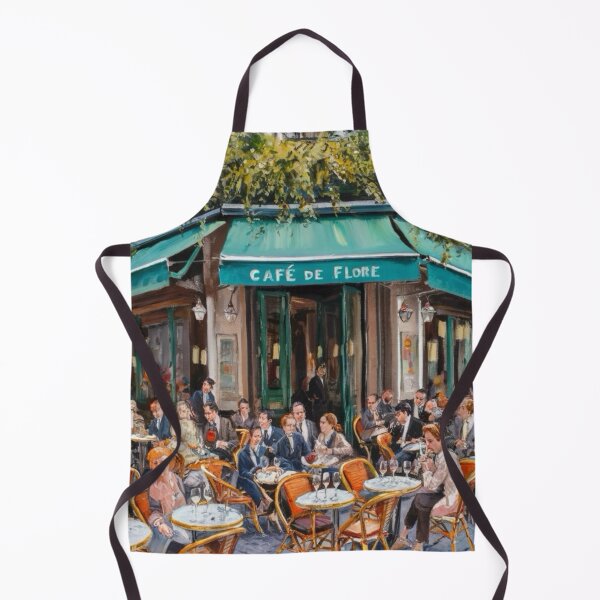Item preview, Vibrant Café de Flore in Paris designed and sold by CARRAANN.