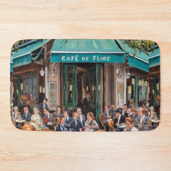 Item preview, Vibrant Café de Flore in Paris designed and sold by CARRAANN.