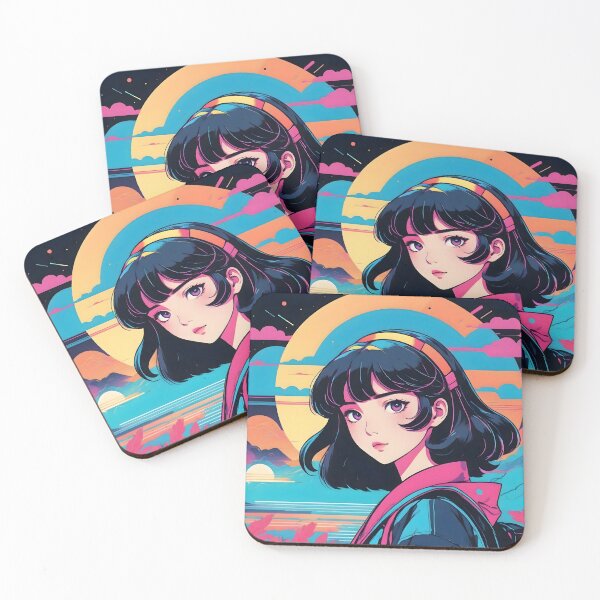 Item preview, Retro Synthwave Summer Aesthetic Design designed and sold by papi1998.