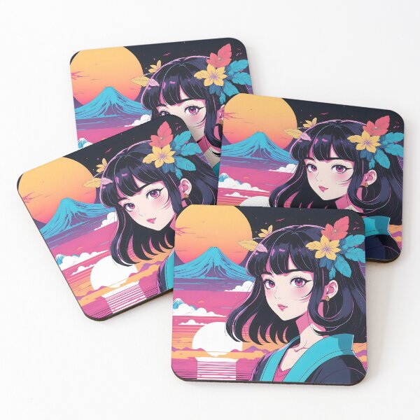 Item preview, Retro Synthwave Summer Aesthetic Design designed and sold by papi1998.
