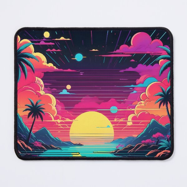 Item preview, Retro Synthwave Summer Aesthetic Design designed and sold by papi1998.