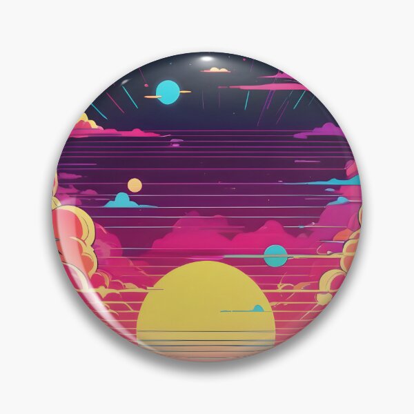Item preview, Retro Synthwave Summer Aesthetic Design designed and sold by papi1998.