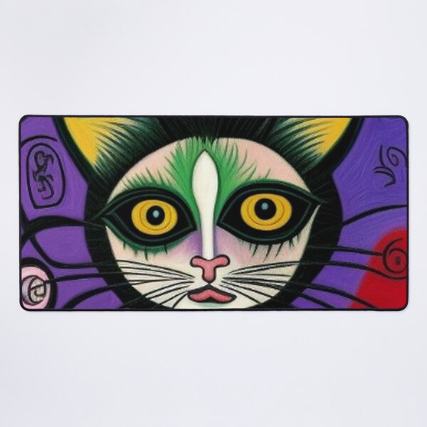 Item preview,  Abstract Cat Art designed and sold by TheDarkWardrobe.