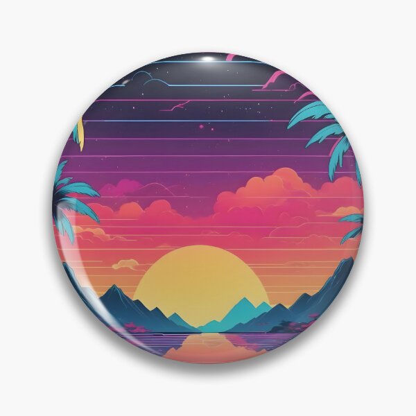 Item preview, Retro Synthwave Summer Aesthetic Design designed and sold by papi1998.