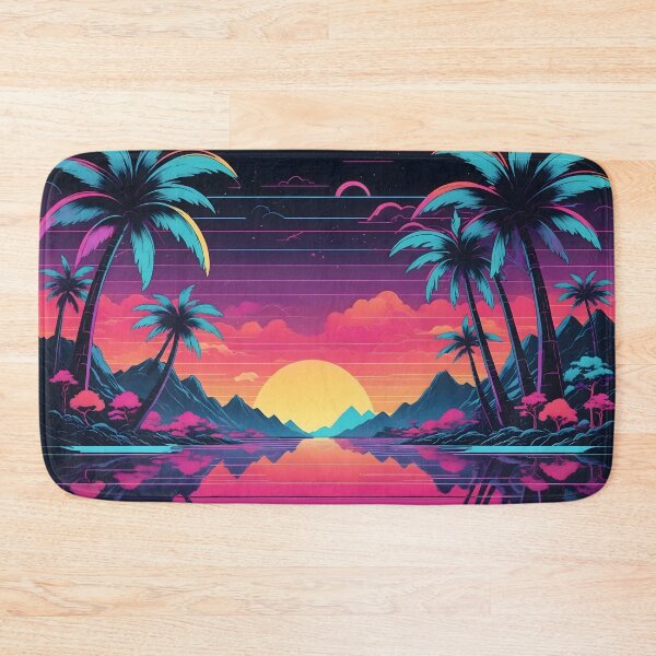 Item preview, Retro Synthwave Summer Aesthetic Design designed and sold by papi1998.