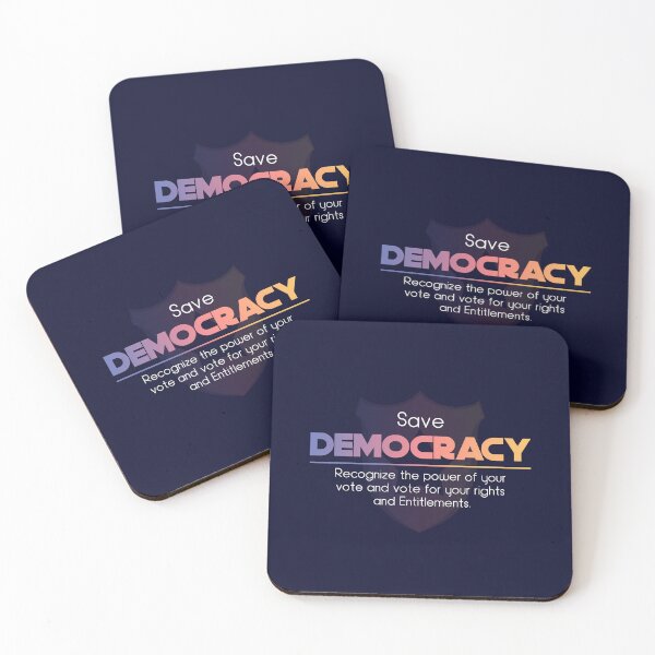 Item preview, Save Democracy designed and sold by Shopyflu.