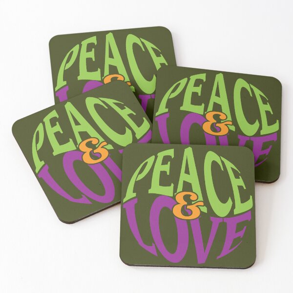 Item preview, Peace & Love - Stickers, T-Shirts & More designed and sold by AlienSativo.