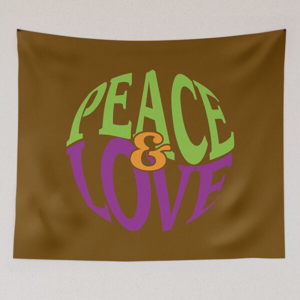 Item preview, Peace & Love - Stickers, T-Shirts & More designed and sold by AlienSativo.