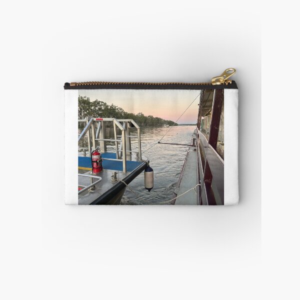 Artikelvorschau, Sonnenuntergang vom Boot auf dem Murray River entworfen und verkauft von Emella.