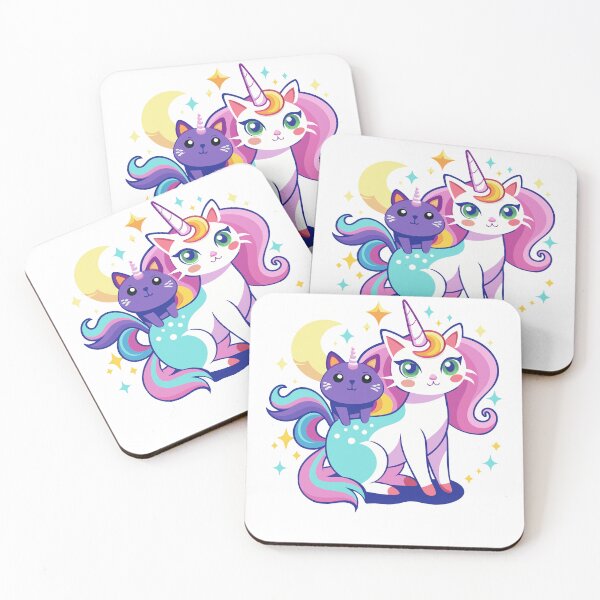 Item preview, Kawaii cat unicorn designed and sold by YatsuStore.