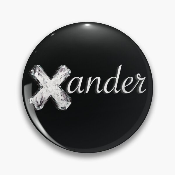 Item preview, Xander Name with a Crystalline Letter X designed and sold by AloraDawnEve.